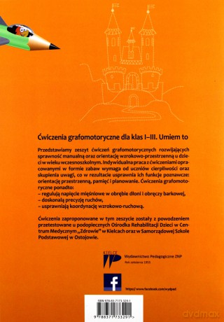 Ćwiczenia grafomotoryczne dla klas I-III - Zuzanna Zbróg, Ewa Boksa [KSIĄŻKA]