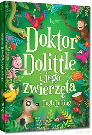 Doktor Dolittle i jego zwierzęta kolor - Hugh Lofting [KSIĄŻKA]