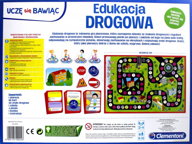 Edukacja drogowa [GRA PLANSZOWA]