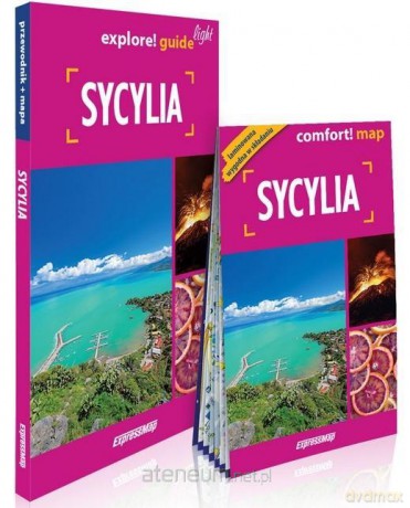 Explore! guide light - Sycylia (przewodnik + mapa) [KSIĄŻKA]