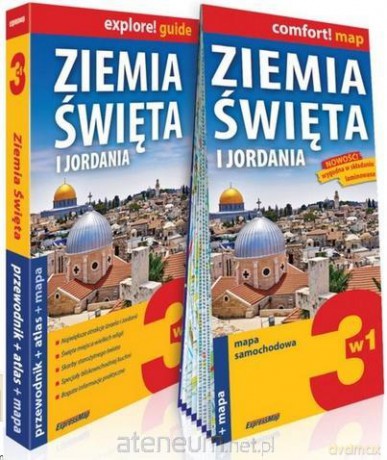 Explore! guide Ziemia Święta i Jordania 3w1 [KSIĄŻKA]