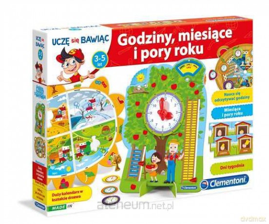 Godziny, miesiące i pory roku [GRA PLANSZOWA]