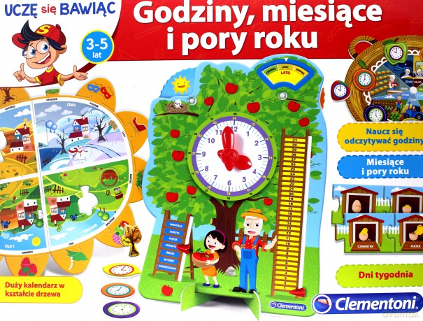 Godziny, miesiące i pory roku [GRA PLANSZOWA]