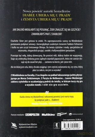 Gra singli - Lauren Weisberger [KSIĄŻKA]