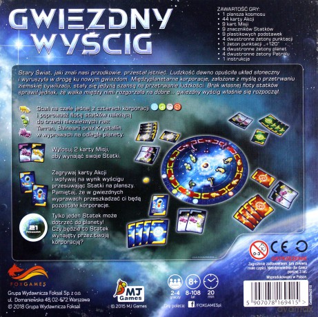 Gwiezdny wyścig [GRA PLANSZOWA]