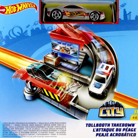 Hot Wheels City Budka ze szlabanem