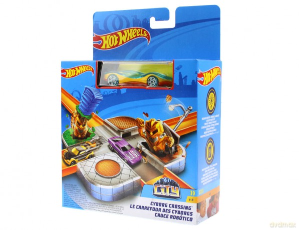 Hot Wheels City Skrzyżowanie Cyborga