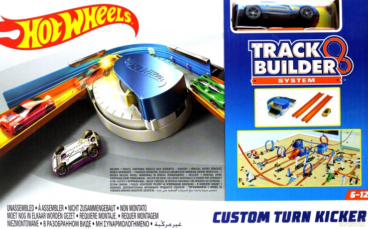 Hot Wheels Track Builder Turn Kicker