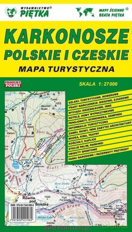 Karkonosze Polskie i Czeskie 1:27 000 mapa turystyczna