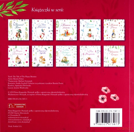 Klapousie Króliczki - Beatrix Potter [KSIĄŻKA]