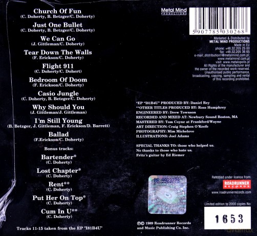 Gang Green: Older Budwiser (Remastered + Bonus Tracks) (digipack) [CD]