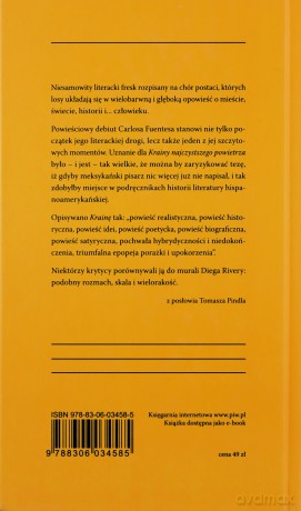 Kraina najczystszego powietrza - Carlos Fuentes [KSIĄŻKA]