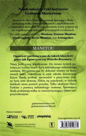 Manitou - Graham Masterton [KSIĄŻKA]