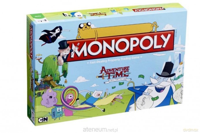 Monopoly Adventure Time wersja angielska [GRA PLANSZOWA]
