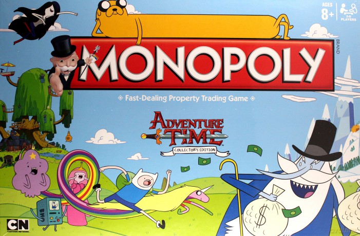 Monopoly Adventure Time wersja angielska [GRA PLANSZOWA]