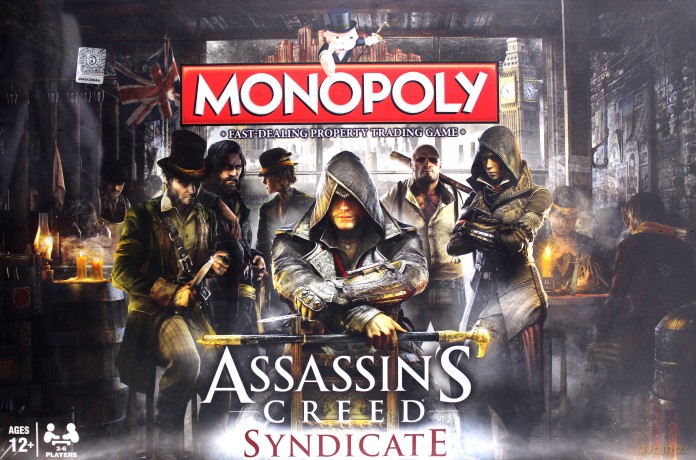 Monopoly Assassins Creed Syndicate wersja ang [GRA PLANSZOWA]