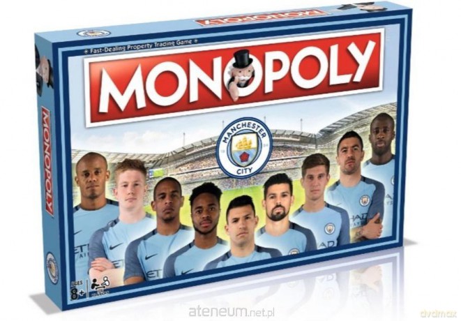 Monopoly Manchester City FC wersja angielska [GRA PLANSZOWA]
