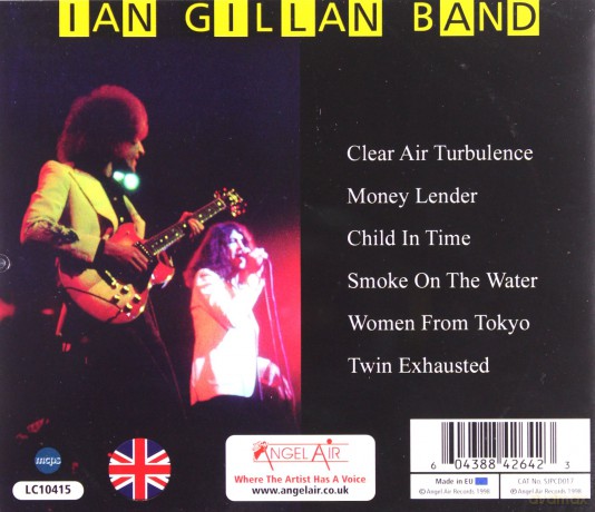 Ian Gillan Band: Live At The Rainbow [CD]