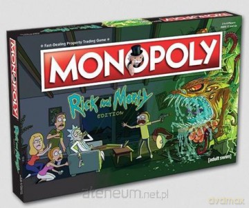 Monopoly Rick and Morty wersja angielska [GRA PLANSZOWA]