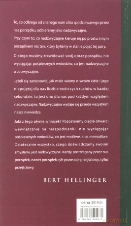 Nowe rozważania 1. Wiedzieć skąd - Bert Hellinger [KSIĄŻKA]
