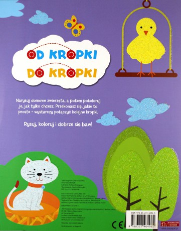 Od kropki do kropki: Domowe zwierzęta [KSIĄŻKA]