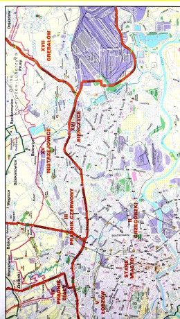 Okolice Krakowa Południe 1:67 000 mapa turystyczna