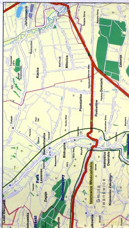 Okolice Krakowa Północ 1: 50 000 mapa turystyczna [KSIĄŻKA]