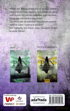 Pan. Mroczna przepowiednia króla elfów - Sandra Regnier [KSIĄŻKA]