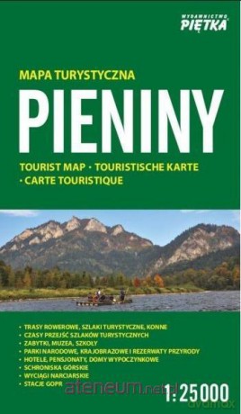 Pieniny 1:25 000 mapa turysyczna