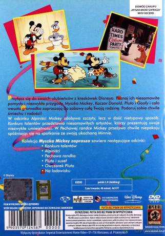 Myszka Mickey zaprasza (Disney) [DVD]