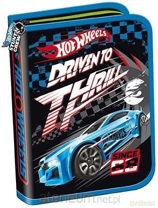 Piórnik dwuklapkowy bez wyposażenia Hot Wheels