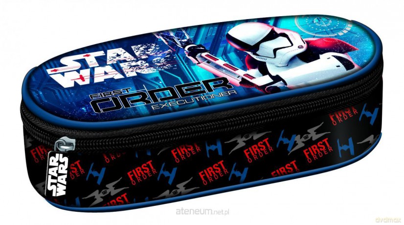 Piórnik saszetka owalna z klapką Star Wars VIII (Gwiezdne Wojny)