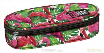Piórnik saszetka usztywniona Flamingo