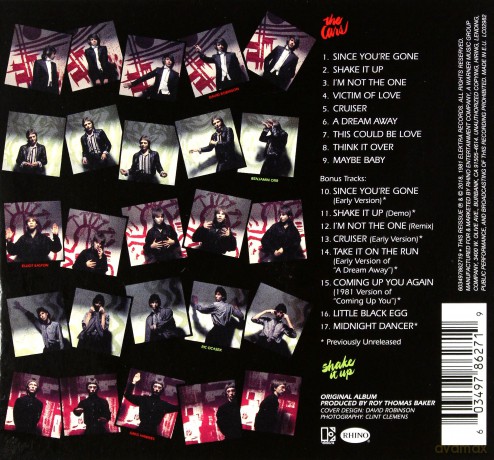 The Cars: Shake It Up [CD]