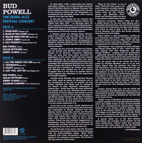Bud Powell: The Essen Jazz Festival Concert [Winyl]