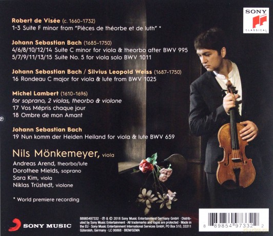 Nils Mönkemeyer: Baroque [CD]