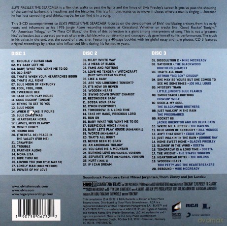 Elvis Presley: The Searcher soundtrack (Deluxe) (Elvis Presley) [3CD]