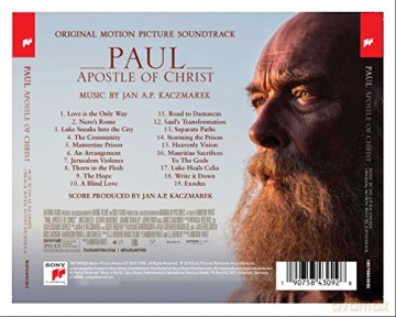 Paul, Apostle of Christ soundtrack (Jan A. P. Kaczmarek) [CD]