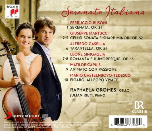 Raphaela Gromes: Serenata Italiana [CD]
