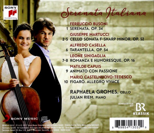 Raphaela Gromes: Serenata Italiana [CD]
