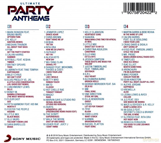 Ultimate... Party Anthems [4CD]