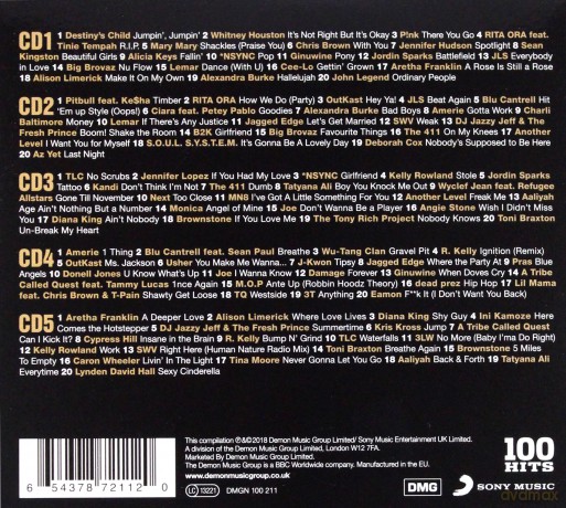 100 Hits - The Best R & B Album [5CD]