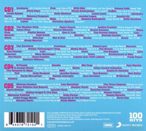 100 Hits - The Girls [5CD]