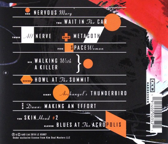 The Breeders: All Nerve [CD]