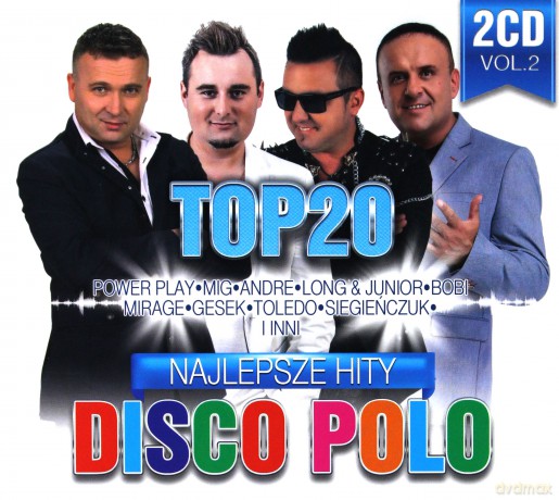 Top 20 Najlepsze Hity Disco Polo vol. 2 [2CD]