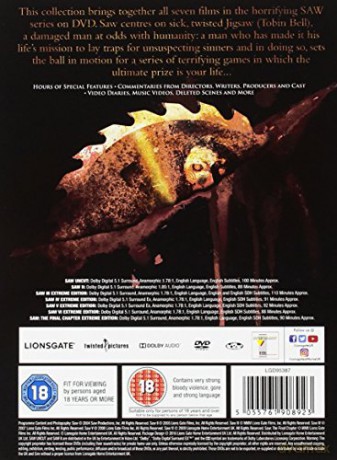 Saw 1-7: The Complete Collection [BOX] [7DVD]
