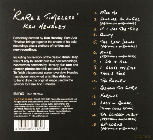 Ken Hensley: Rare And Timeless [CD]