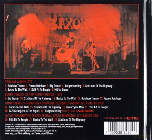 Saxon: Saxon [CD]