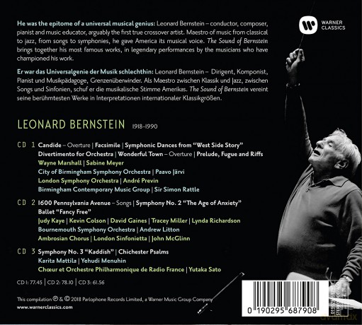 The Sound Of Bernstein (The Composer) [3CD]