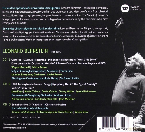 The Sound Of Bernstein (The Composer) [3CD]